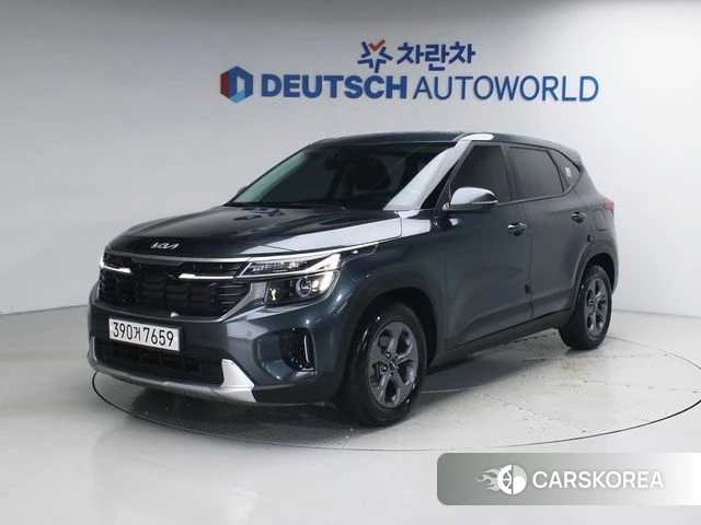 Kia The New Seltos 2023 Серый из Кореи