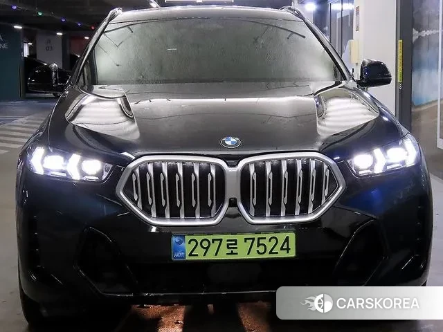 BMW X6 (G06) 2025 Черный из Кореи