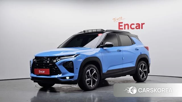 Chevrolet (GM Daewoo) Trailblazer 2022 Небесно-голубой из Кореи