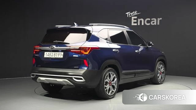 Kia Seltos 2019 Синий из Кореи