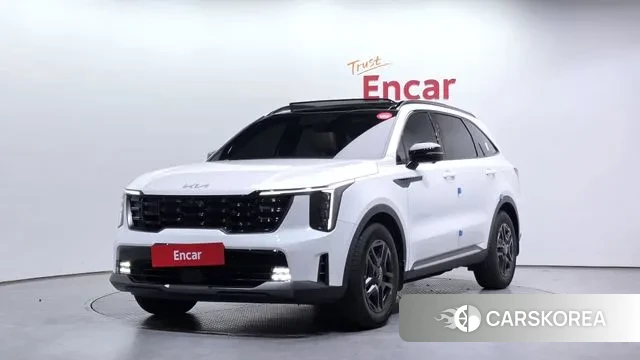 Kia The New Sorento 4th Generation 2023 Белый из Кореи