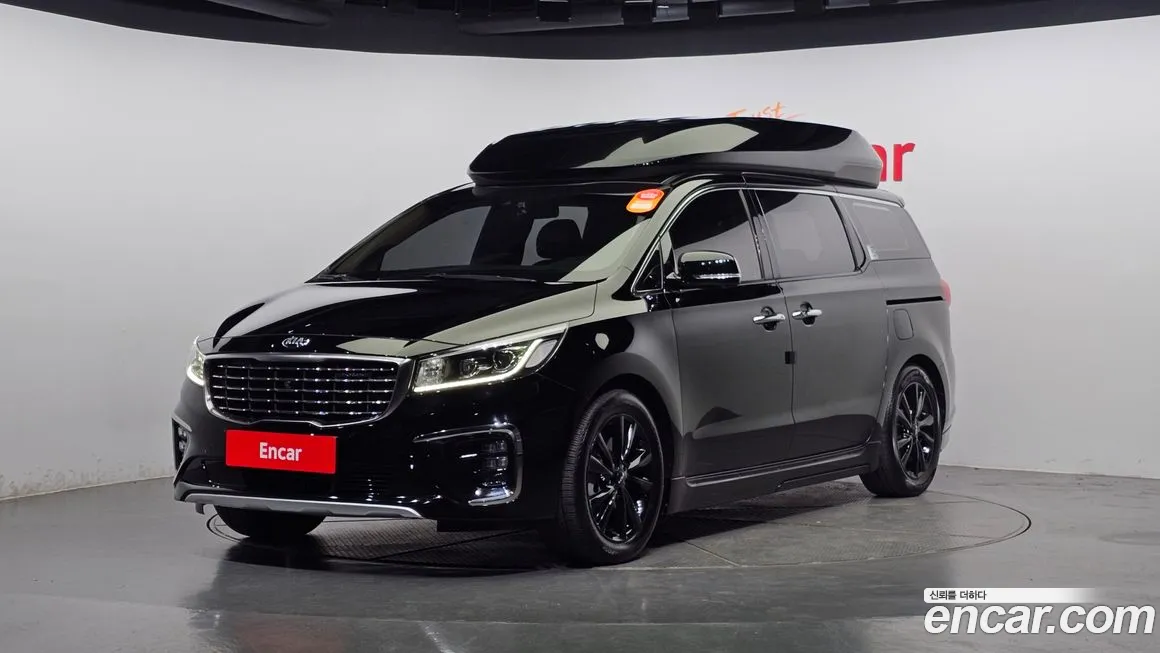 Kia The New Carnival 2019 Черный из Кореи