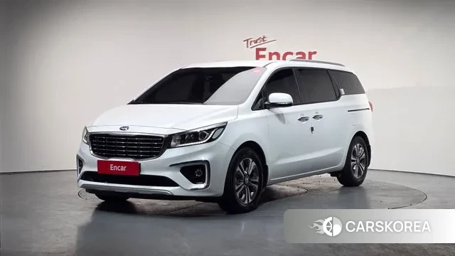 Kia The New Carnival 2019 Белый из Кореи