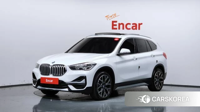 BMW X1 (F48) 2022 Белый из Кореи