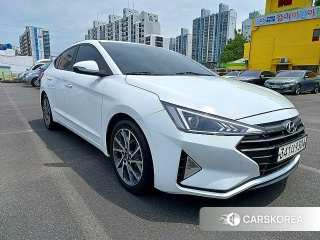 Hyundai The New Avante AD 2019 Белый из Кореи