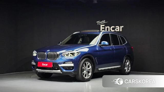BMW X3 (G01) 2019 Синий из Кореи