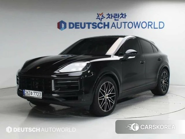 Porsche Cayenne (PO536) 2024 Черный из Кореи