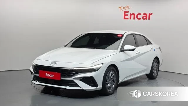 Hyundai The New Avante (CN7) 2023 Белый из Кореи