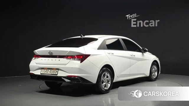 Hyundai Avante (CN7) 2020 Белый из Кореи