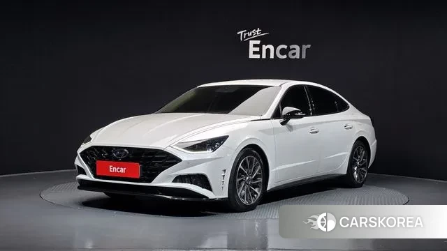 Hyundai Sonata (DN8) 2020 Белый из Кореи