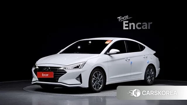 Hyundai The New Avante AD 2019 Белый из Кореи