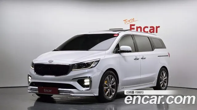 Kia The New Carnival 2018 Белый из Кореи