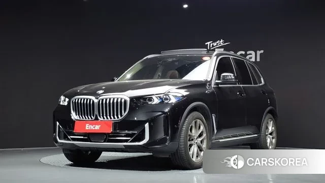 BMW X5 (G05) 2024 Черный из Кореи