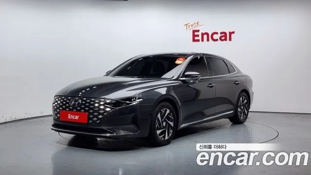 Hyundai The New Grandeur IG Hybrid 2021 Серый из Кореи