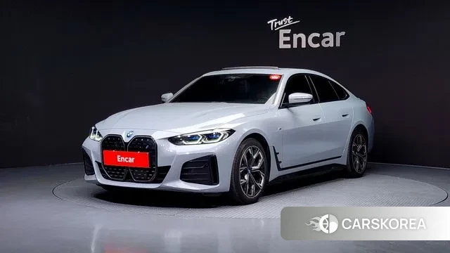 BMW i4 2022 Серебристо-серый из Кореи