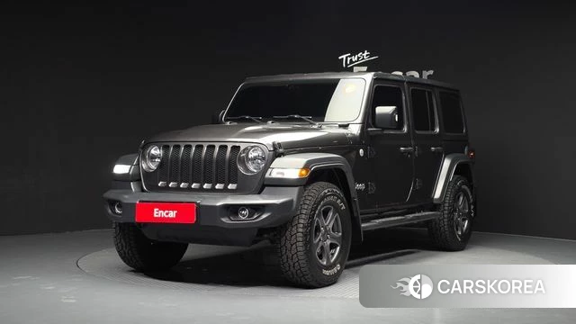 Jeep Wrangler (JL) 2018 Серый из Кореи