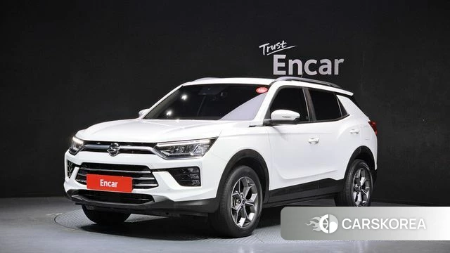 Ssangyong Beautiful Korando 2022 Белый из Кореи