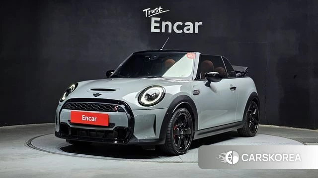 Mini Cooper S Convertible 2022 Серебристо-серый из Кореи