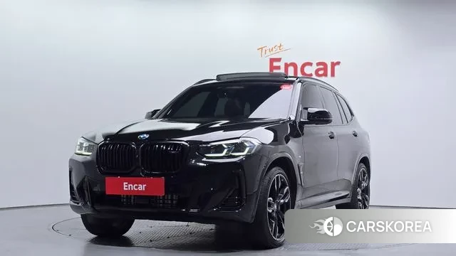 BMW X3 (G01) 2022 Черный из Кореи