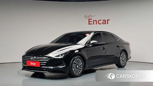 Hyundai Sonata Hybrid (DN8) 2021 Черный из Кореи