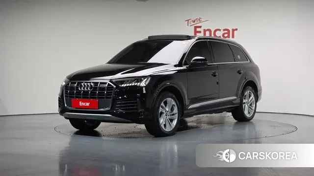 Audi Q7 (4M) 2023 Черный из Кореи