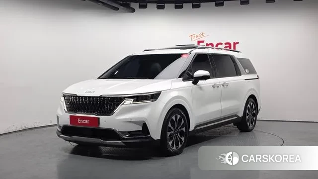 Kia Carnival 4th generation 2023 Белый из Кореи