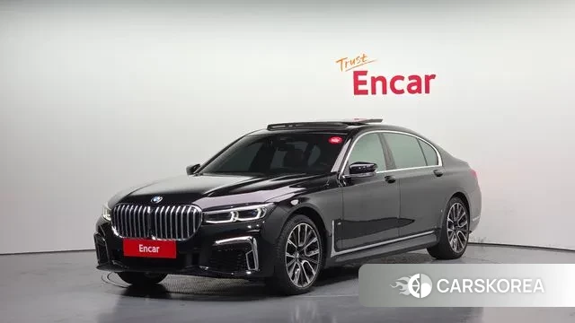 BMW 7 Series (G11) 2020 Черный из Кореи