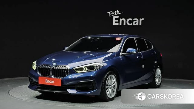 BMW 1 Series (F40) 2021 Синий из Кореи