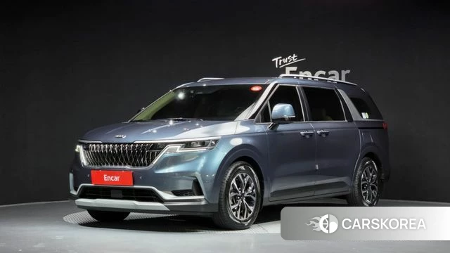 Kia Carnival 4th generation 2021 Синий нефрит из Кореи