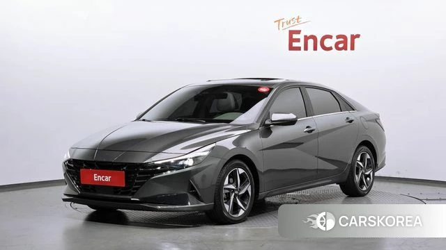 Hyundai Avante (CN7) 2022 Серый из Кореи