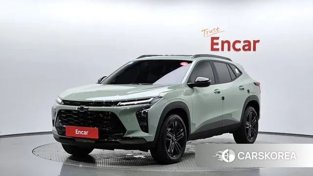 Chevrolet (GM Daewoo) Trax Crossover 2023 Светло-зеленый из Кореи