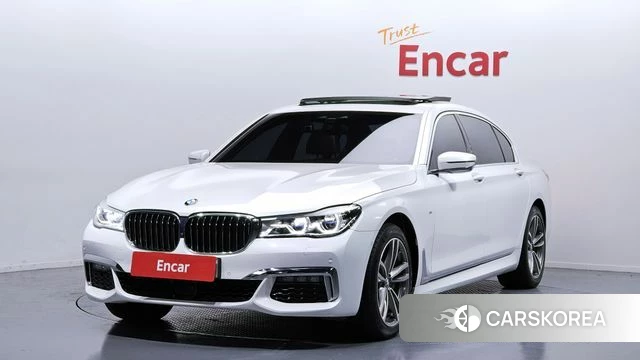 BMW 7 Series (G11) 2018 Белый из Кореи
