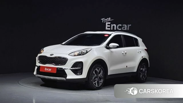 Kia Sportage The Bold 2021 Белый из Кореи