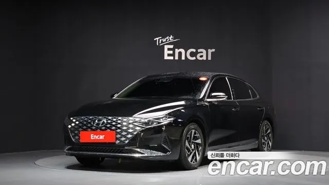 Hyundai The New Grandeur IG Hybrid 2021 Черный из Кореи