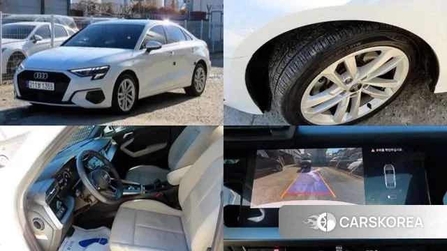 Audi A3 (8Y) 2023 Белый из Кореи