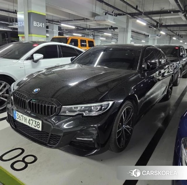 BMW 3 Series (G20) 2021 Черный из Кореи