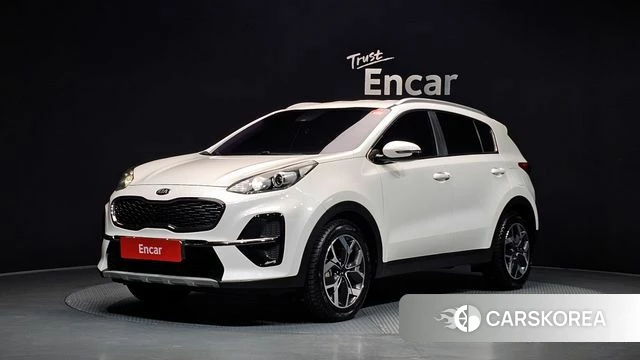 Kia Sportage The Bold 2019 Белый из Кореи