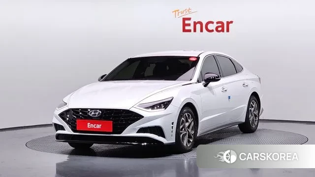 Hyundai Sonata (DN8) 2021 Белый из Кореи