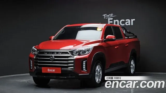 Ssangyong The New Rexton Sports Cannes 2021 Красный из Кореи