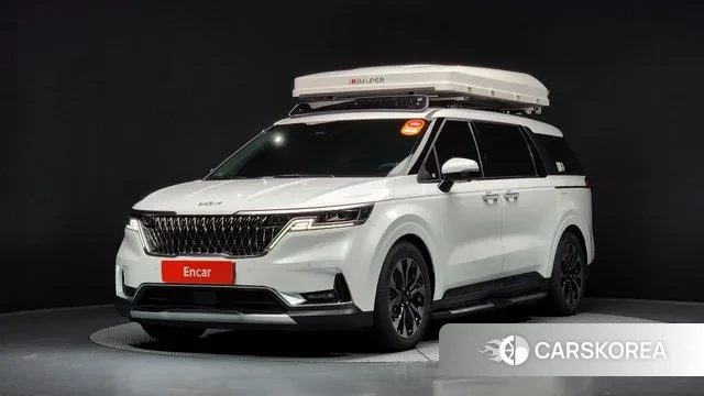 Kia Carnival 4th generation 2021 Белый из Кореи