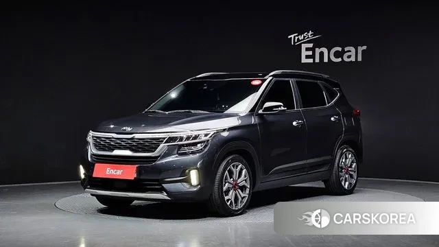 Kia Seltos 2020 Серый из Кореи