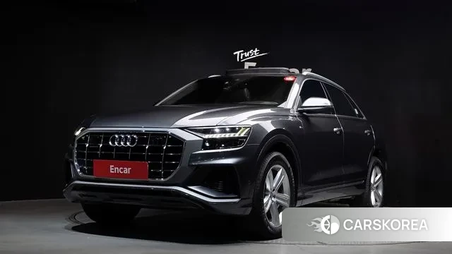 Audi Q8 (4M) 2021 Серый из Кореи