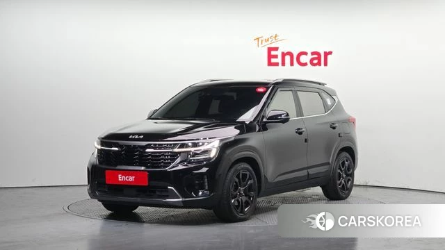 Kia The New Seltos 2022 Черный из Кореи
