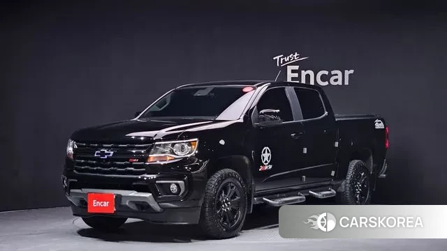 Chevrolet (GM Daewoo) Real New Colorado 2021 Черный из Кореи