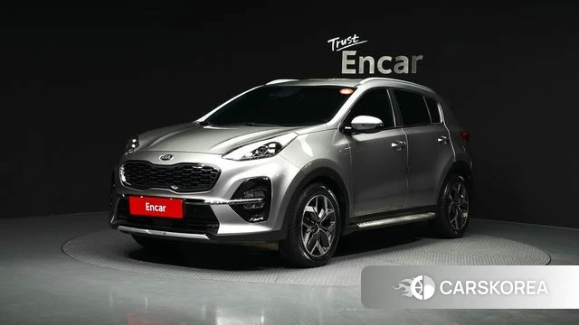 Kia Sportage The Bold 2020 Серебристо-серый из Кореи