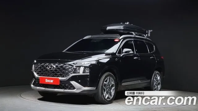 Hyundai The New Santa Fe 2022 Черный из Кореи