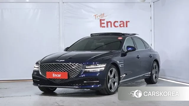 Genesis G80 (RG3) 2020 Синий из Кореи