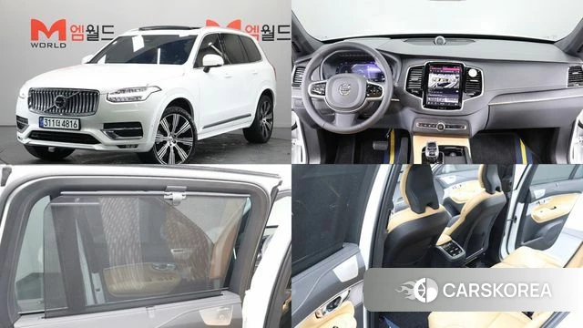 Volvo XC90 second Generation 2024 Белый из Кореи