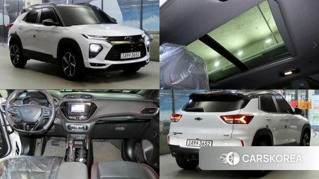 Chevrolet (GM Daewoo) Trailblazer 2020 Белый из Кореи