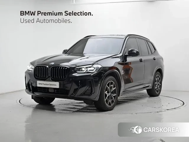 BMW X3 (G01) 2023 Черный из Кореи